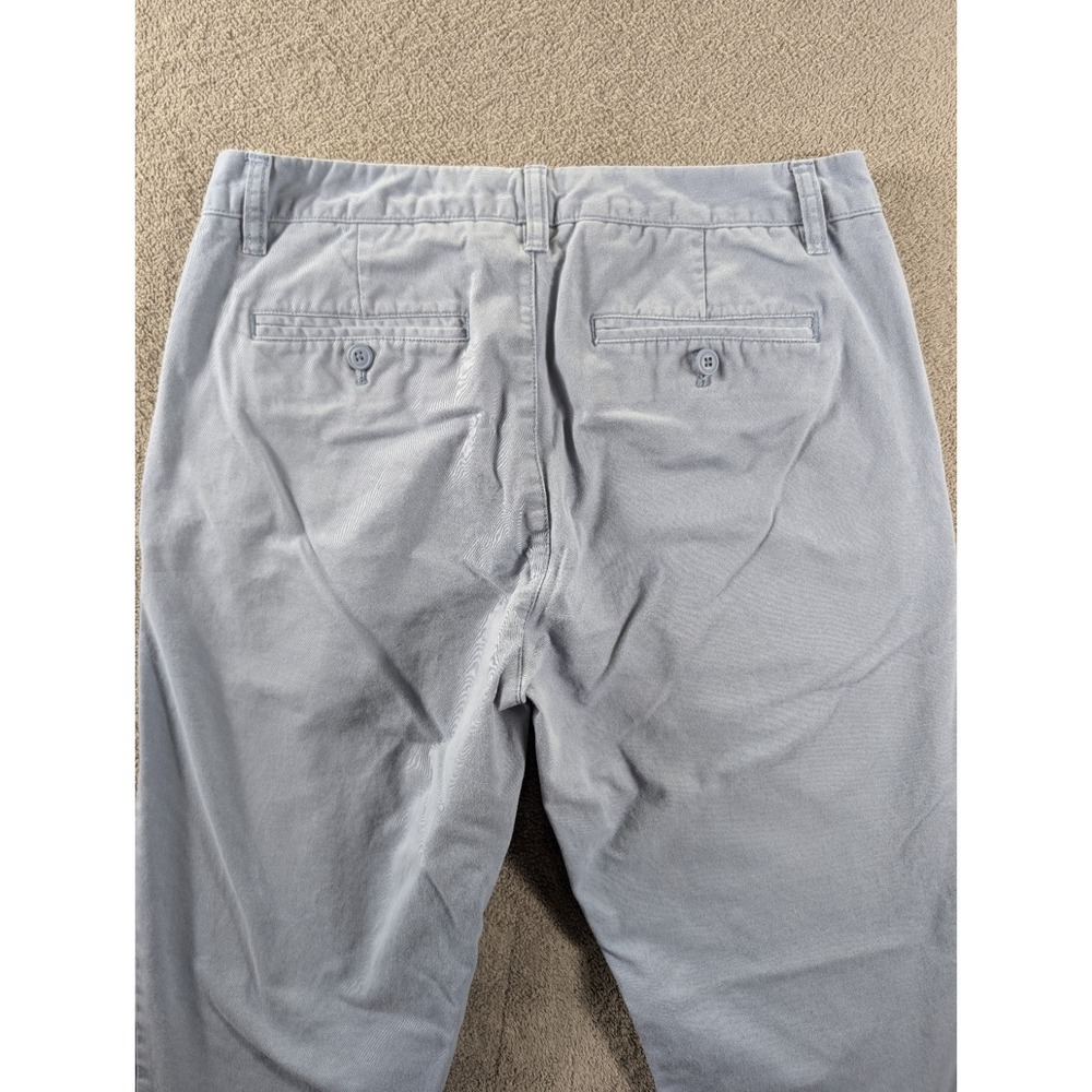 Bonobos Mens Pants Size 30/32 Blue Gray Straight Slim Fit Flat Front - Picture 10 of 15